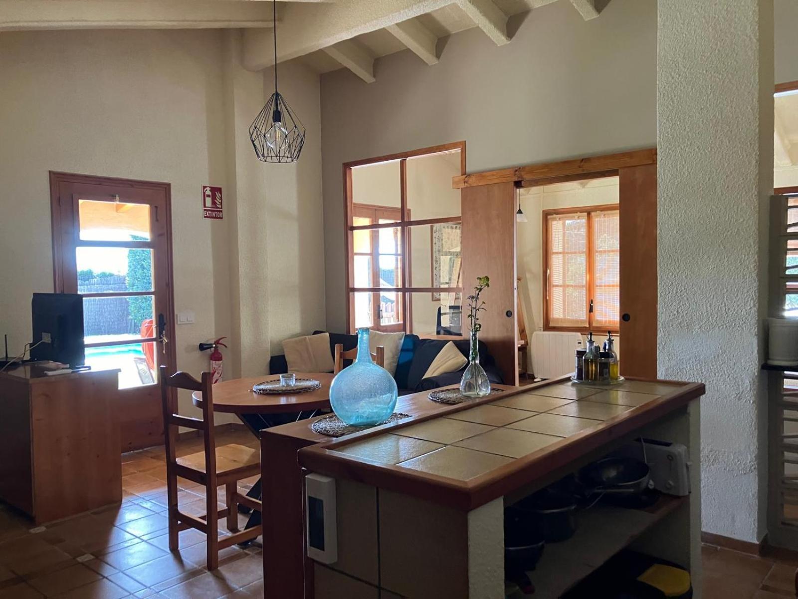 San Martín Sarroca Apartment With Private Pool And Garden מראה חיצוני תמונה